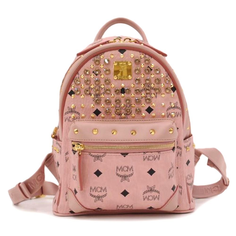 MCM Bijoux Backpack Pink